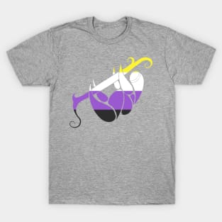 Non-Binary Flag Sloth T-Shirt